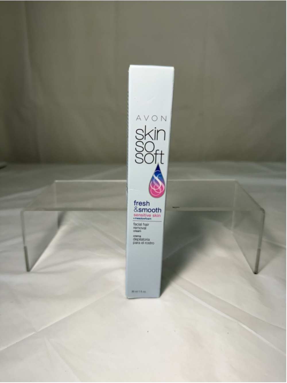 Avon Skin So Soft Fresh Smooth Facial Hair Removal Cream 1 fl oz